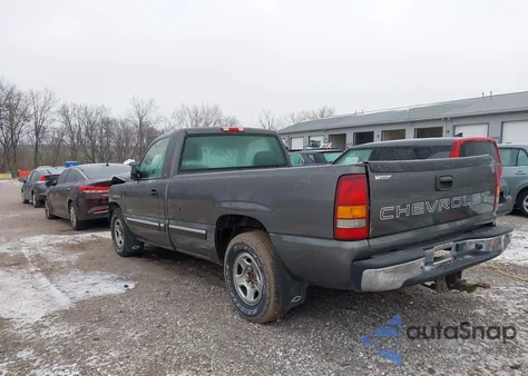 2002 Chevrolet Silverado 1500 from USA, damaged, VIN 1GCEC14T72Z251913